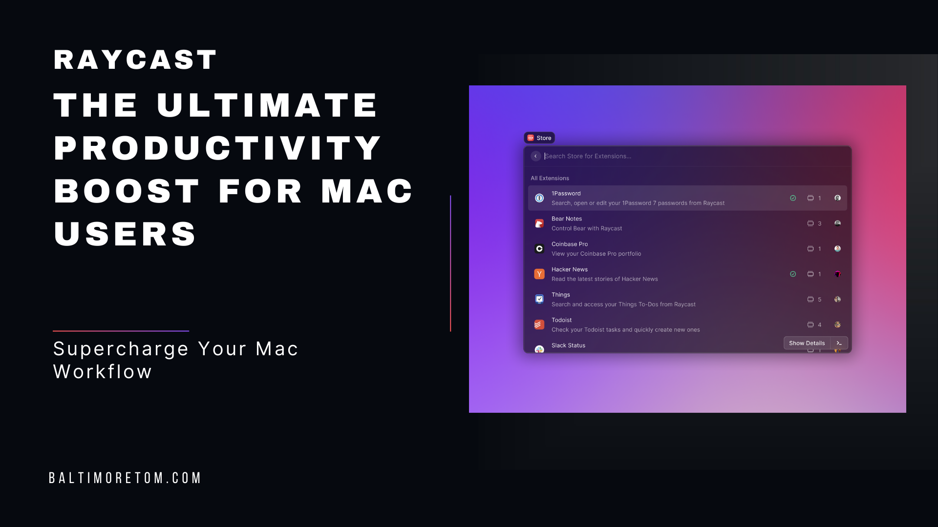 Raycast: The Ultimate Productivity Boost for Mac Users